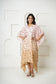 'Titli'  Muslin silk Ombre dyed & Hand block Print Kaftan