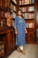 "Rehana " Indigo Hand block printed Kurta