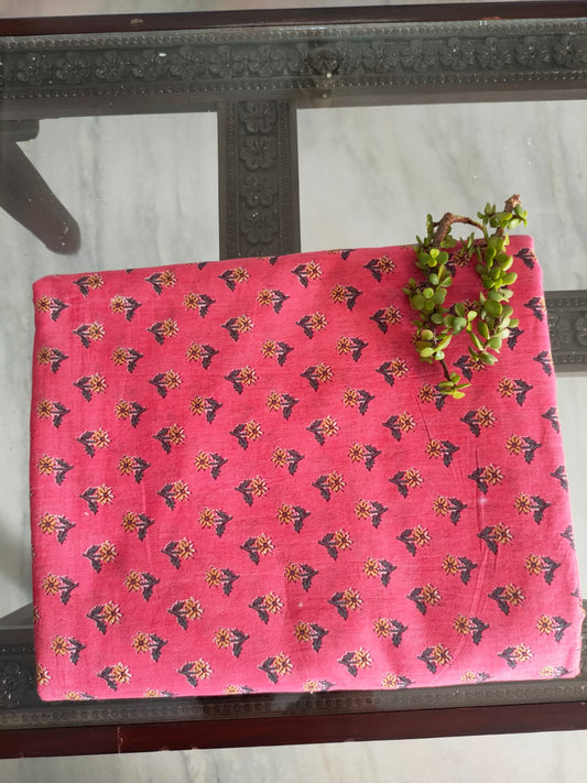 Hand Block Printed Cotton Fabric