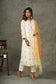 'Ray of Sunshine' Yellow- Orange Cotton Pintuck kurta/dupatta/pants set (Set of 3)